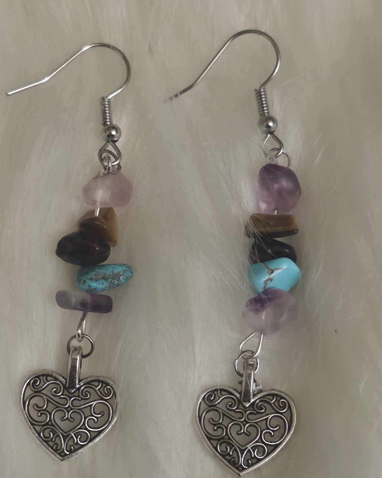 Chip Gemstone Earrings