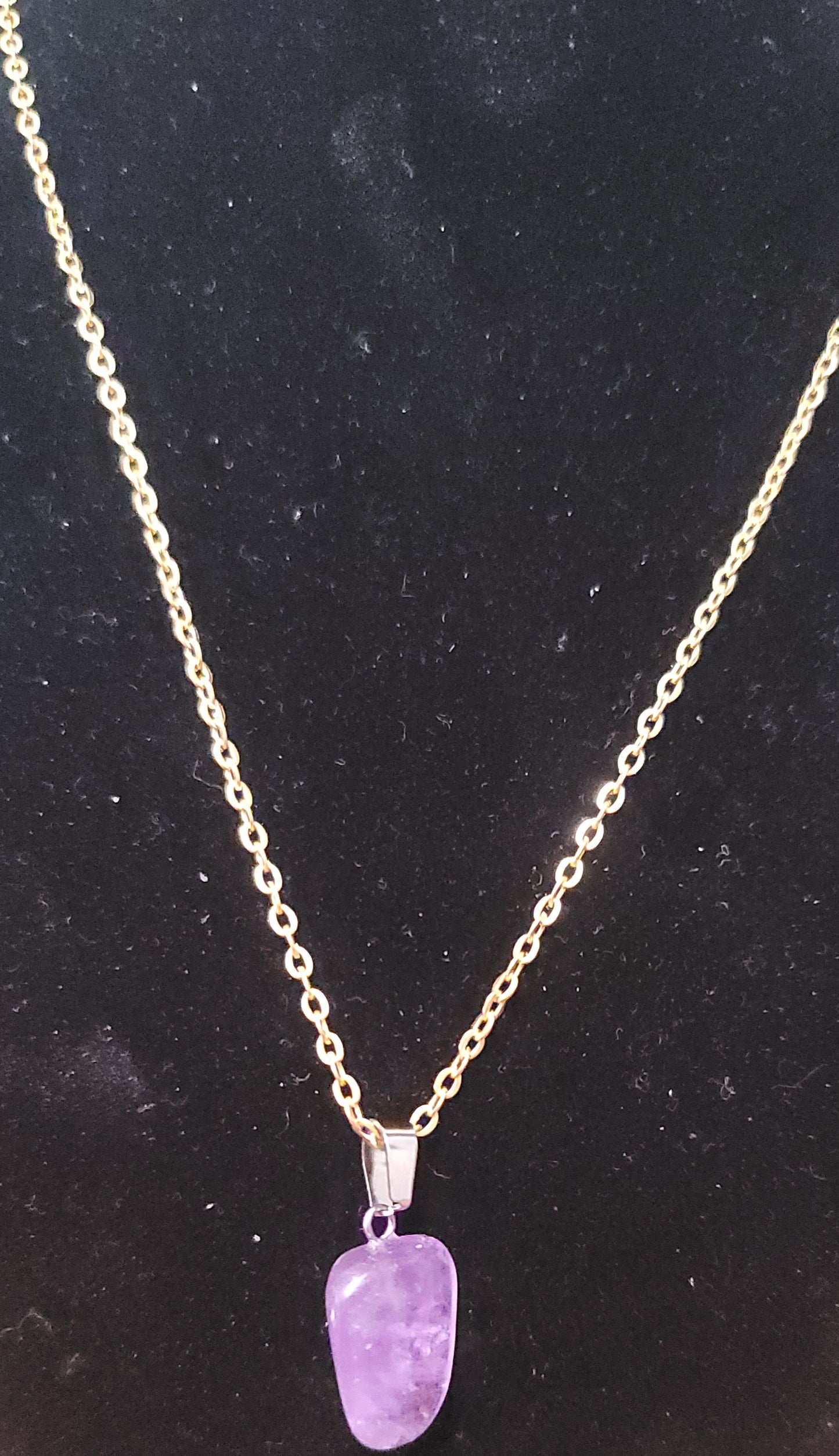 Square Shaped Gemstone Necklaces