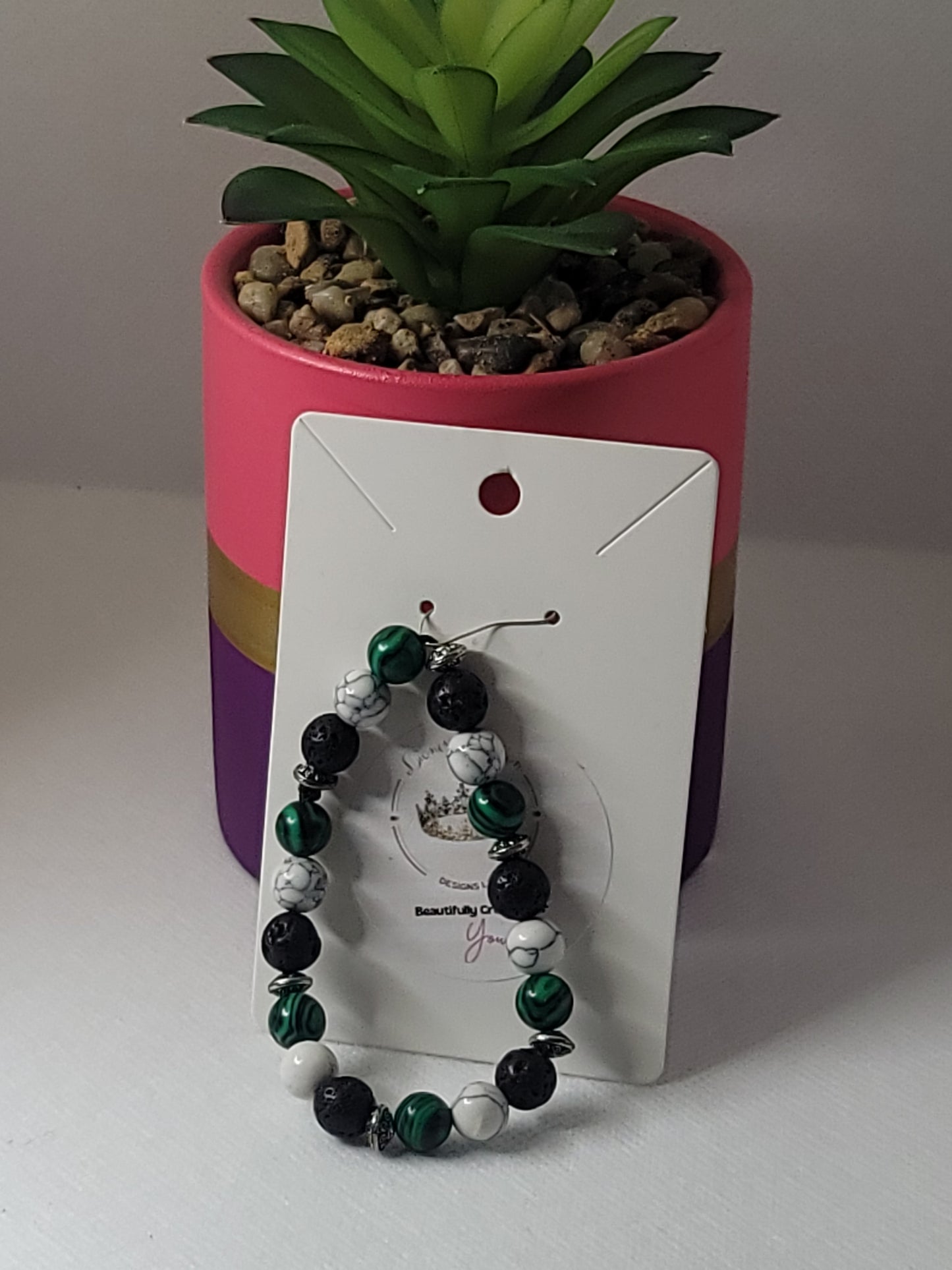 Green Hulk Chakra Bracelet