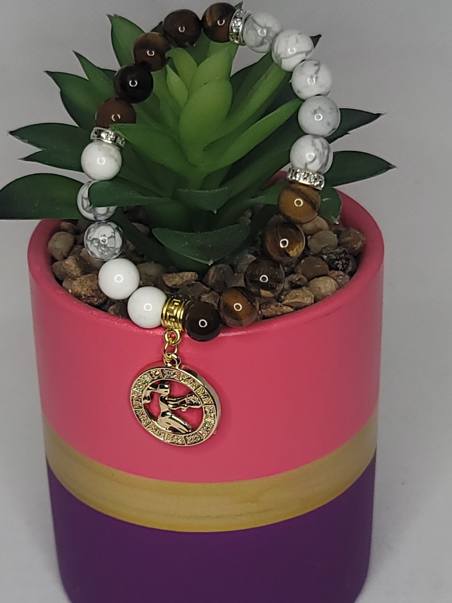 Virgo Zodiac Chakra Bracelet