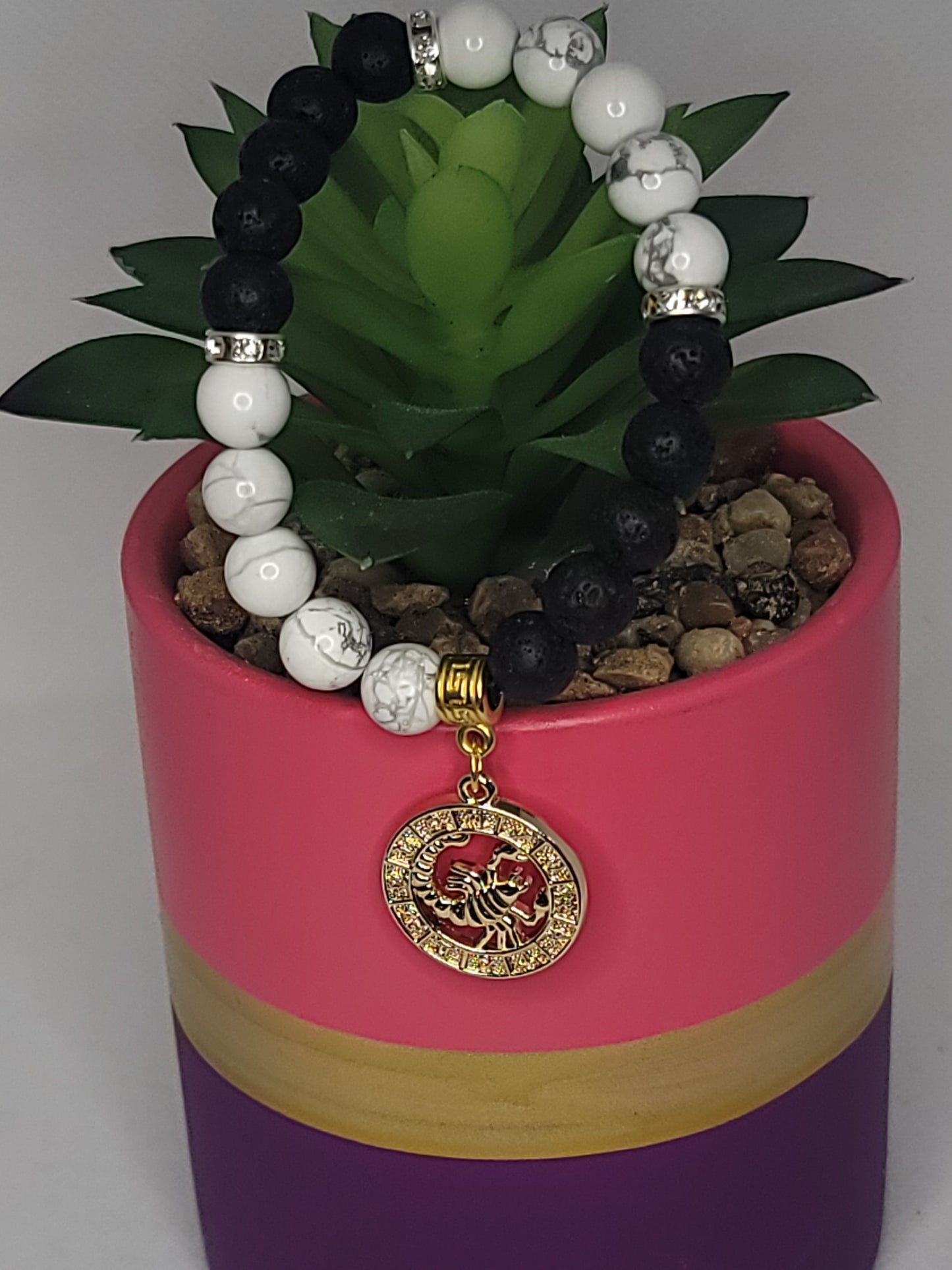 Scorpio Zodiac Chakra Bracelet