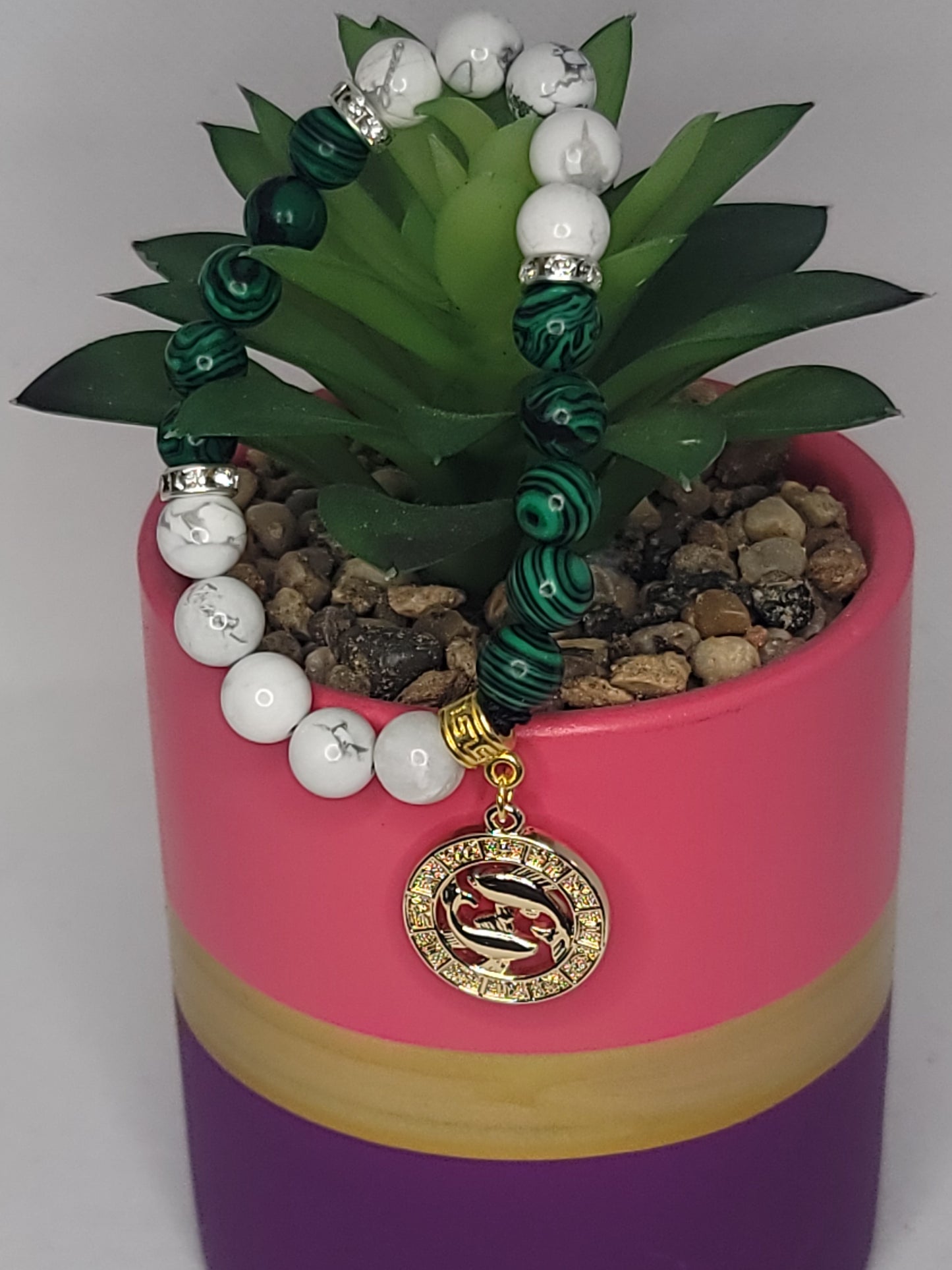 Pisces Zodiac Chakra Bracelet