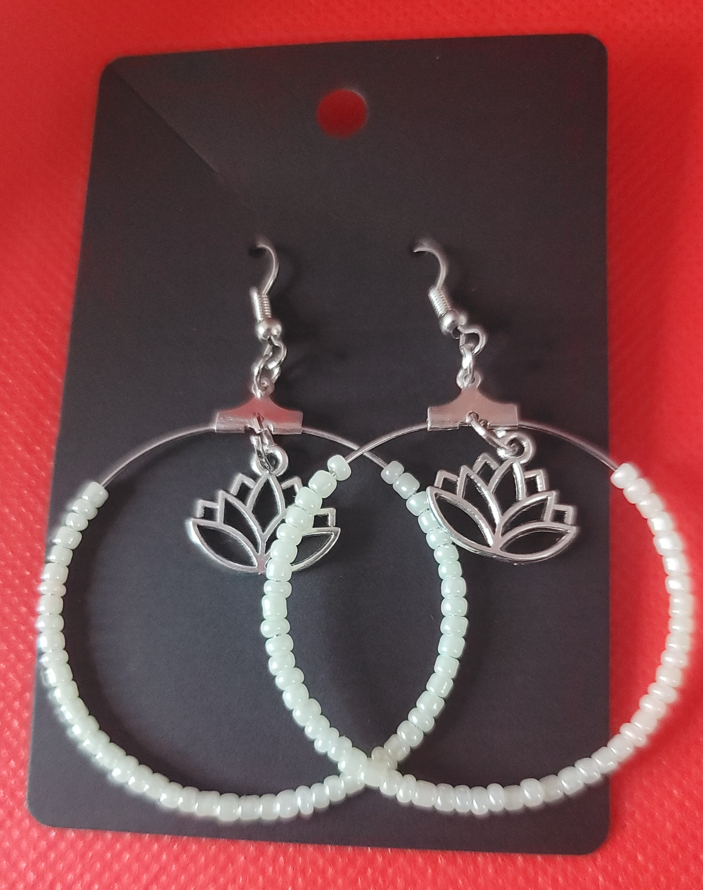 Pure Heart Hoop Earrings
