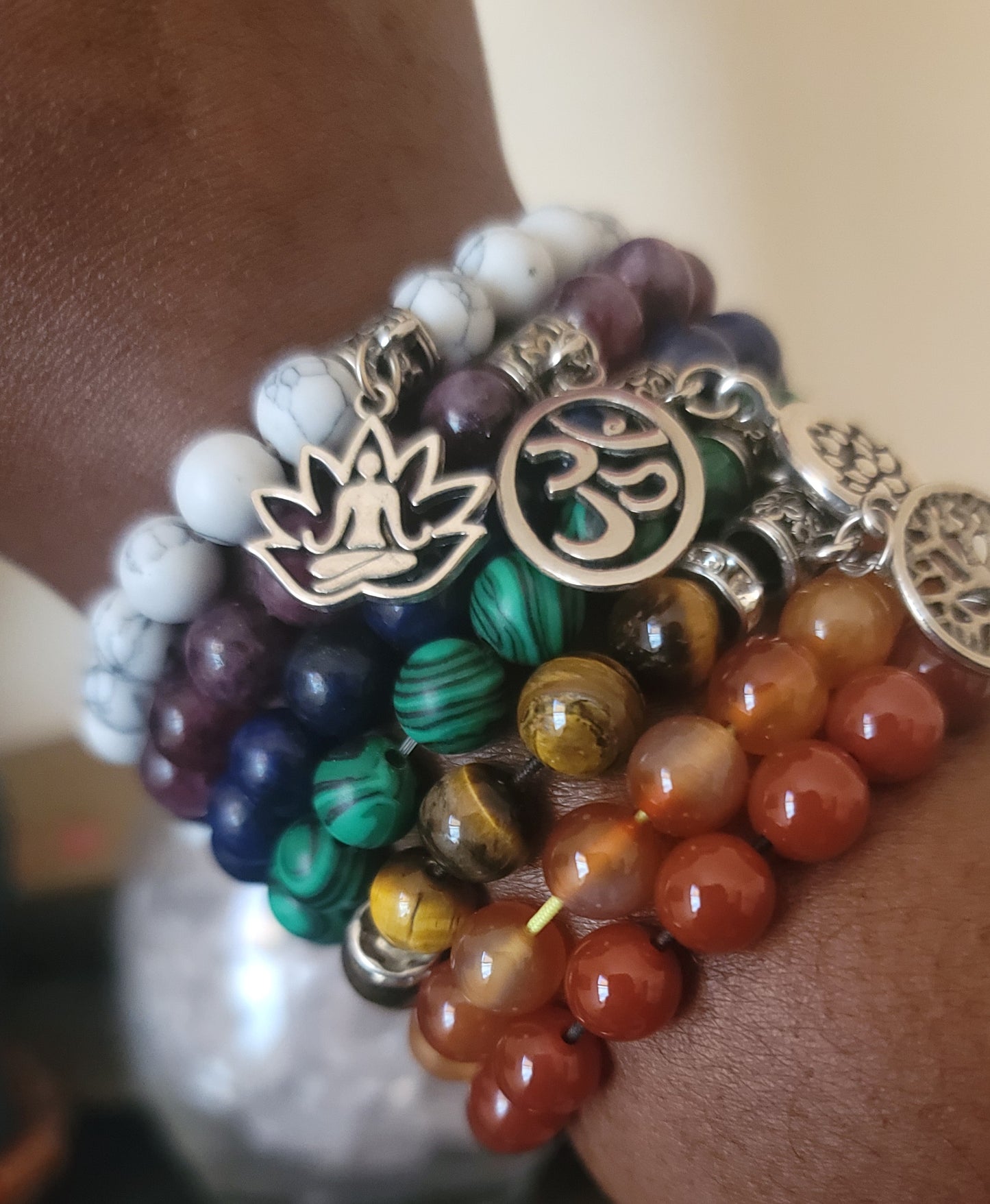 7 Chakra Bracelet Set