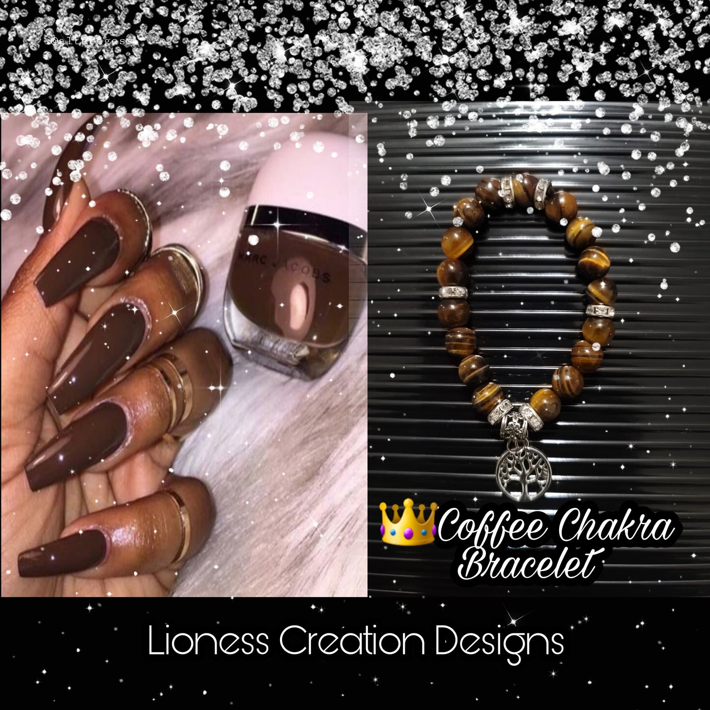 Coffee Chakra Bracelet