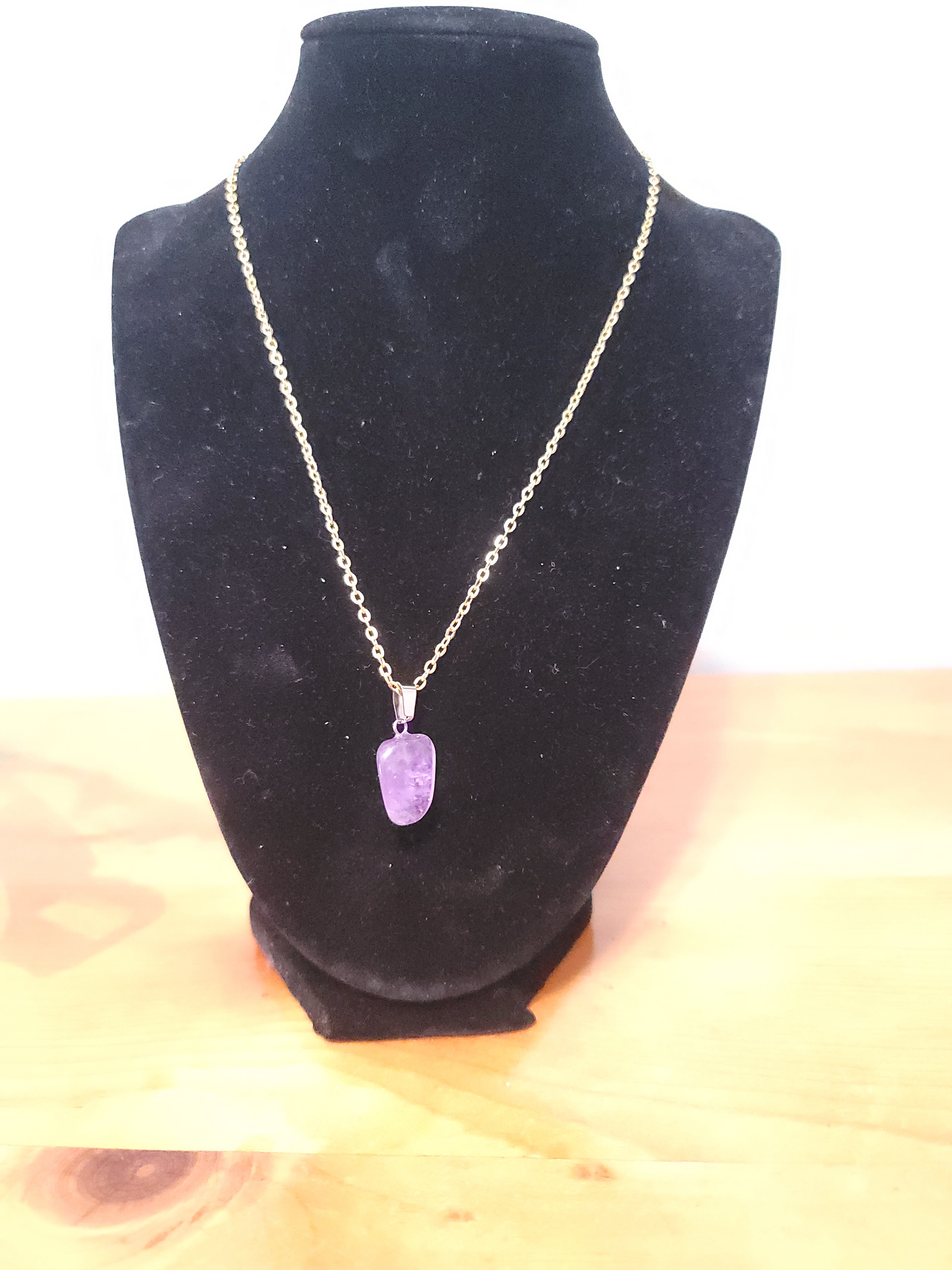 Square Shaped Gemstone Necklaces