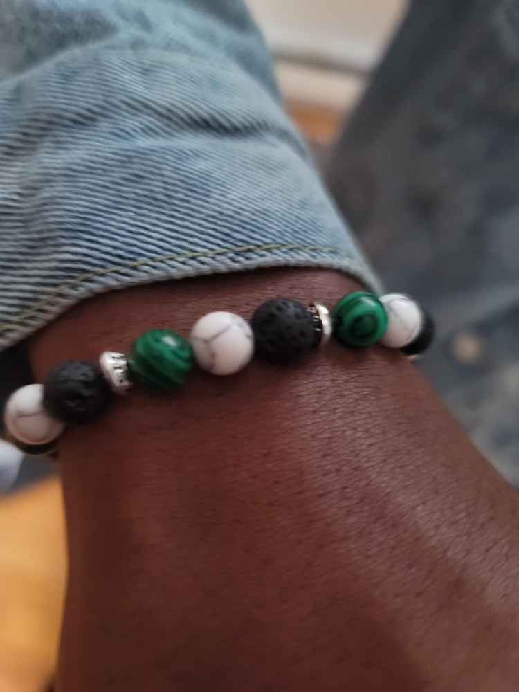 Green Hulk Chakra Bracelet