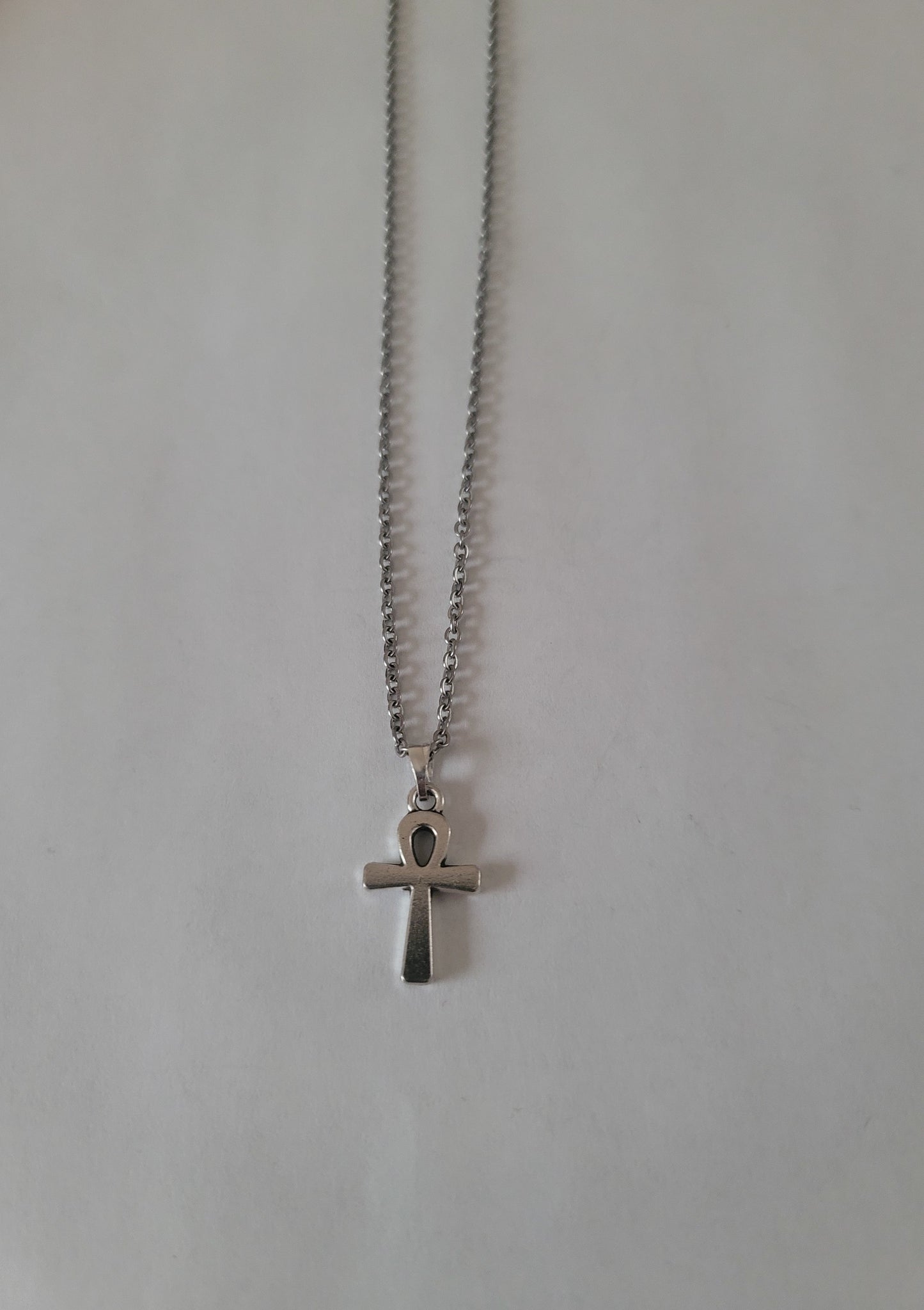 Silver Ankh Necklace