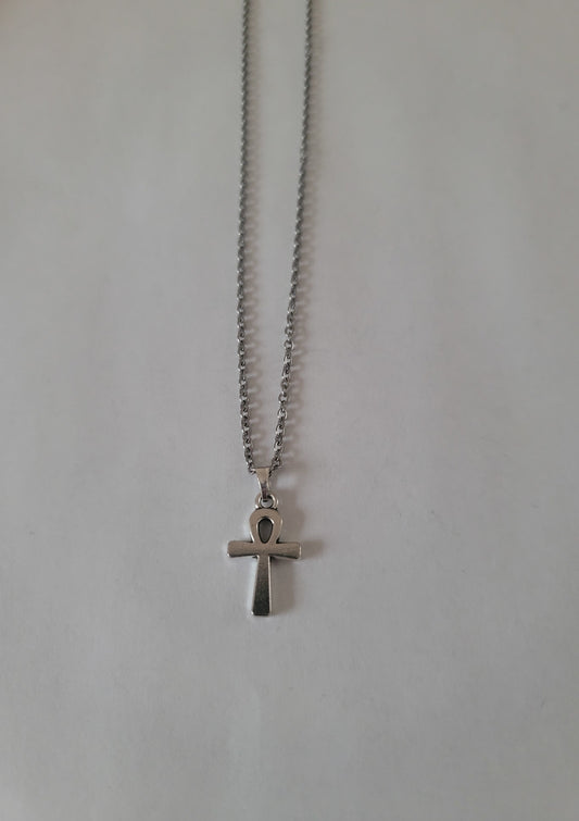 Silver Ankh Necklace