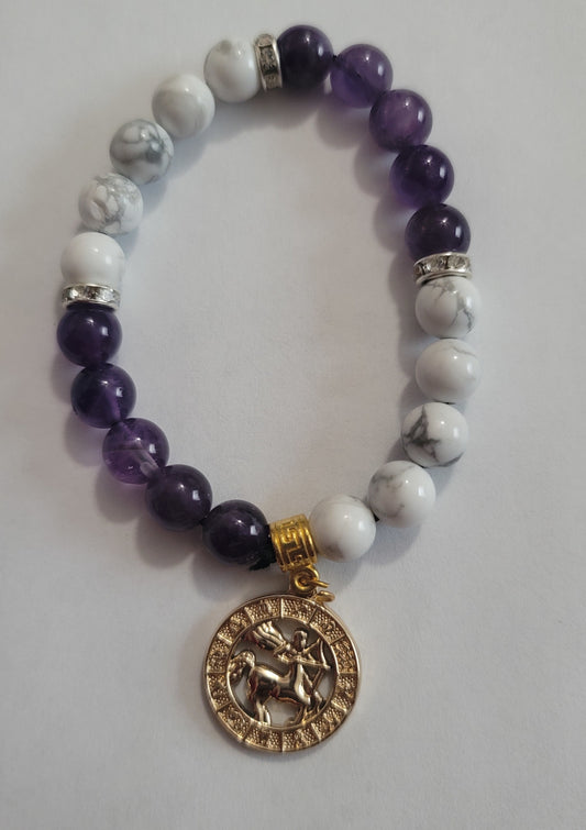 Sagittarius Zodiac Chakra Bracelet